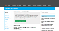 Desktop Screenshot of itcontracting.com